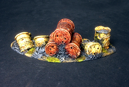 Barrel Barricade Curve B